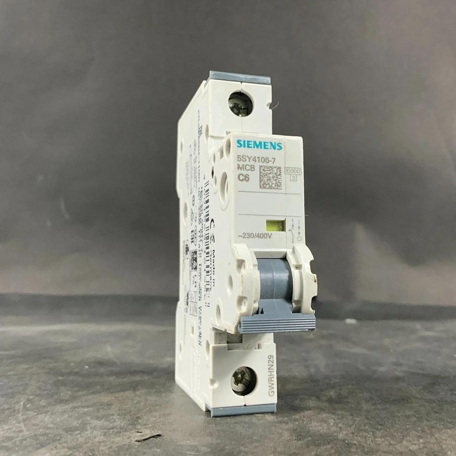 Used SIEMENS 5SY4106-7 C6 CIRCUIT BREAKER ($20 OBO)
