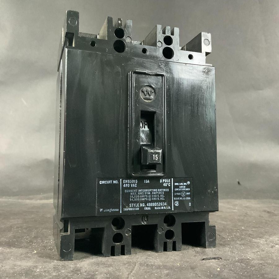 Used WESTINGHOUSE EHB3015 CIRCUIT BREAKER ($45 OBO)