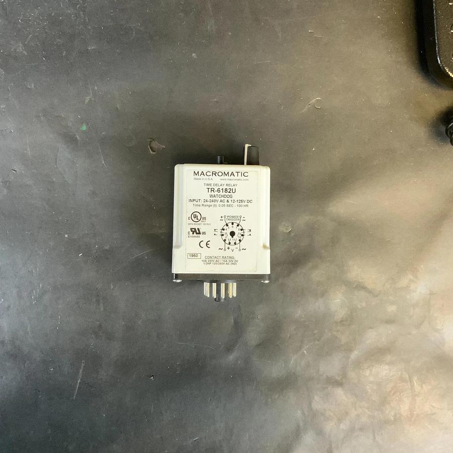 Used Macromatic TR-6182U Time Delay Relay ($15 OBO)