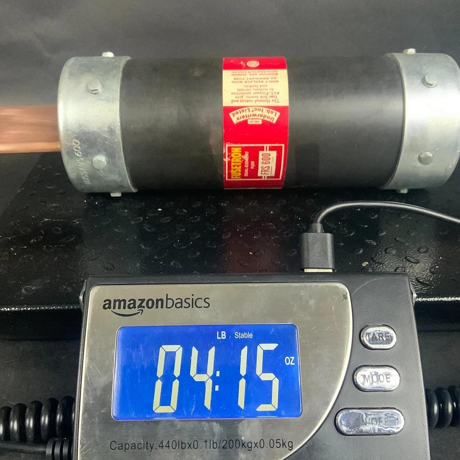 Refurbished BUSSMANN EATON FRS-600 FUSE ($40 OBO) - REFURBISHED OLD STOCK