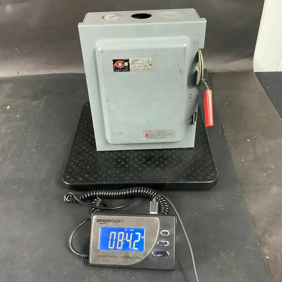 Used CUTLER HAMMER DH321N HEAVY DUTY SAFETY SWITCH ($60 OBO)