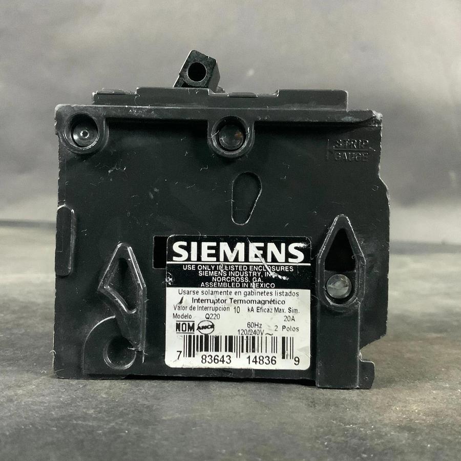 Used SIEMENS L-5538 20AMP CIRCUIT BREAKER ($15 OBO)