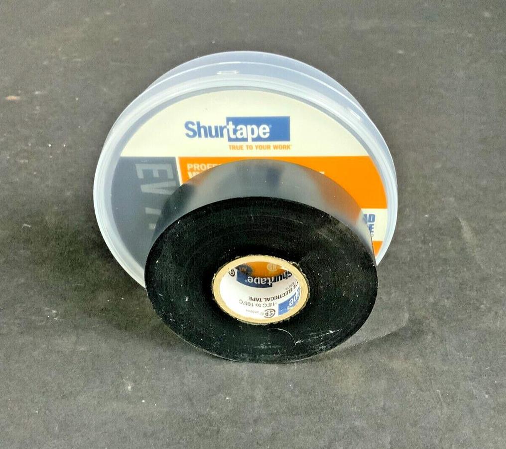 Used SHURTAPE EV77 VINYL ELECTRICAL TAPE - SET OF 2 - NEW ($8)