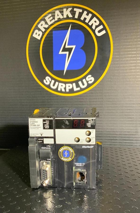 Used OMRON CJ2H-CPU68-EIP ($1069.99/EACH OBO)