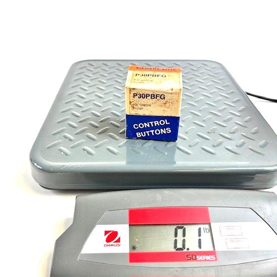Used SIEMENS P30PBFG GREEN PUSHBUTTON