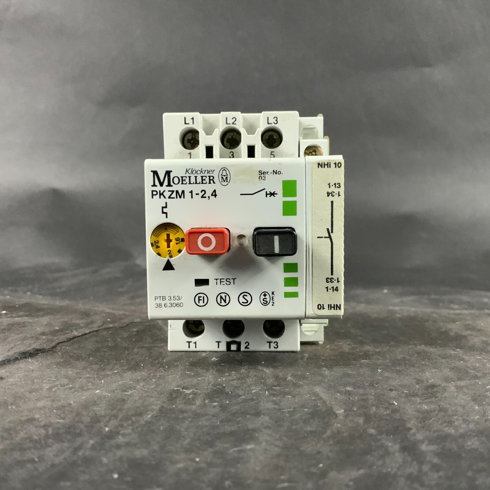 KLOCKNER MOELLER PKZM 1-2.4 CIRCUIT BREAKER ($30 OBO)