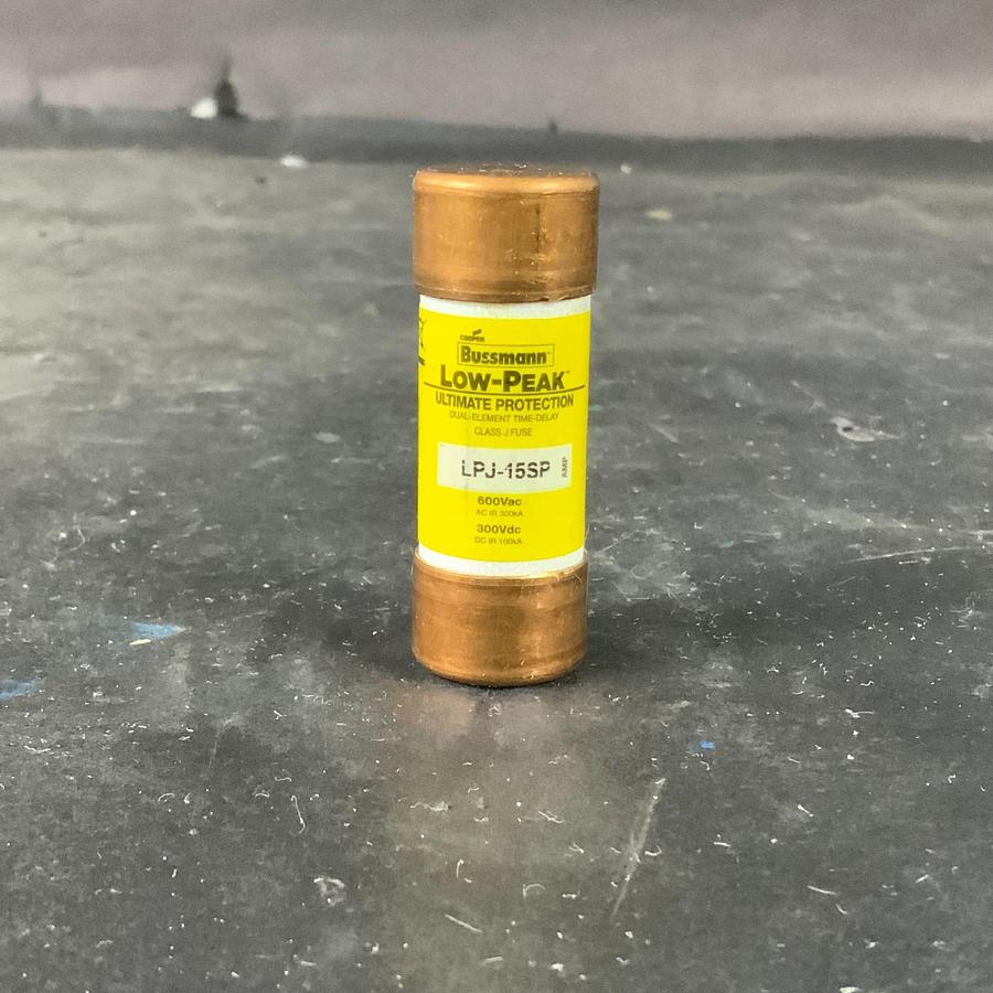 Used BUSSMANN LPJ-15SP LOW-PEAK FUSE ($11.50 OBO)