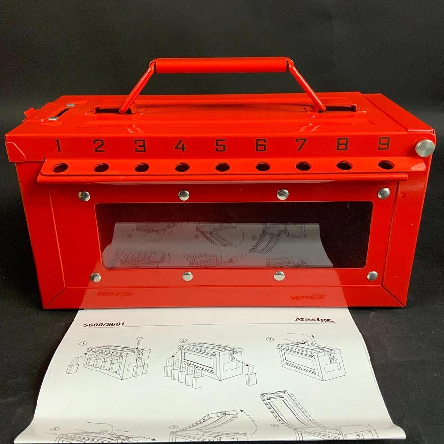 Used MASTER LOCK S601 GROUP LOCKOUT BOX - NEW IN BOX ($65 OBO)