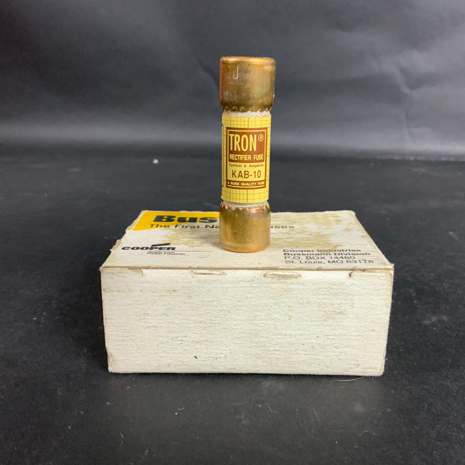 BUSSMANN KAB-10 RECTIFIER FUSE - BOX OF 10 ($40 OBO)