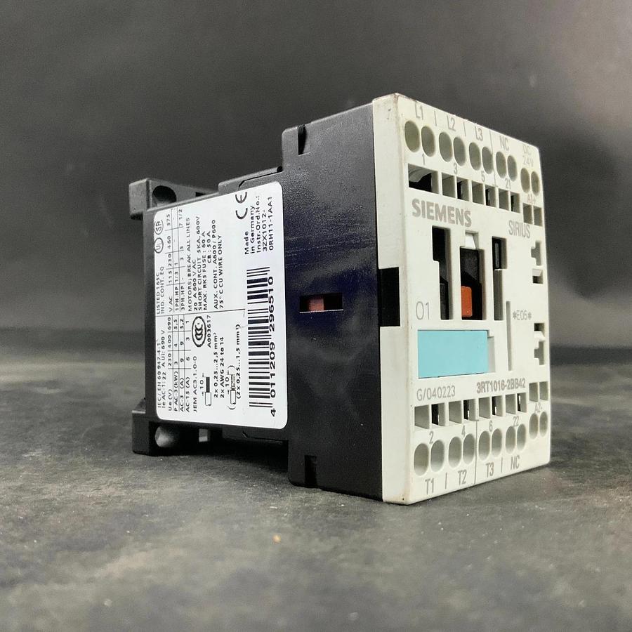 Used SIEMENS 3RT1016-2BB42 CONTACTOR ($25 OBO)