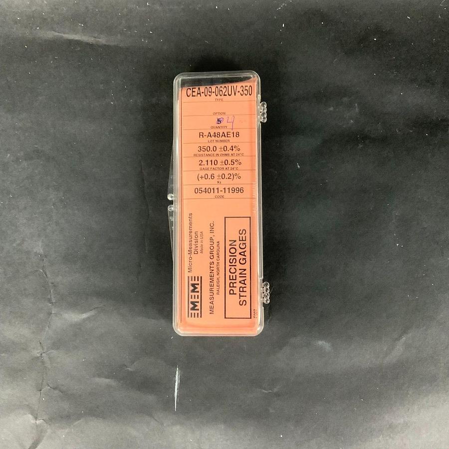 MICRO-MEASUREMENTS CEA-09-062UV-350 PRECISION STRAIN GAUGE - LOT OF 4 ($20 OBO)