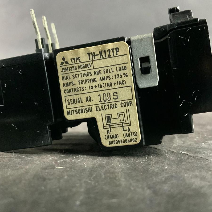 Used MITSUBISHI TH-K12TP OVERLOAD RELAY ($25 OBO)