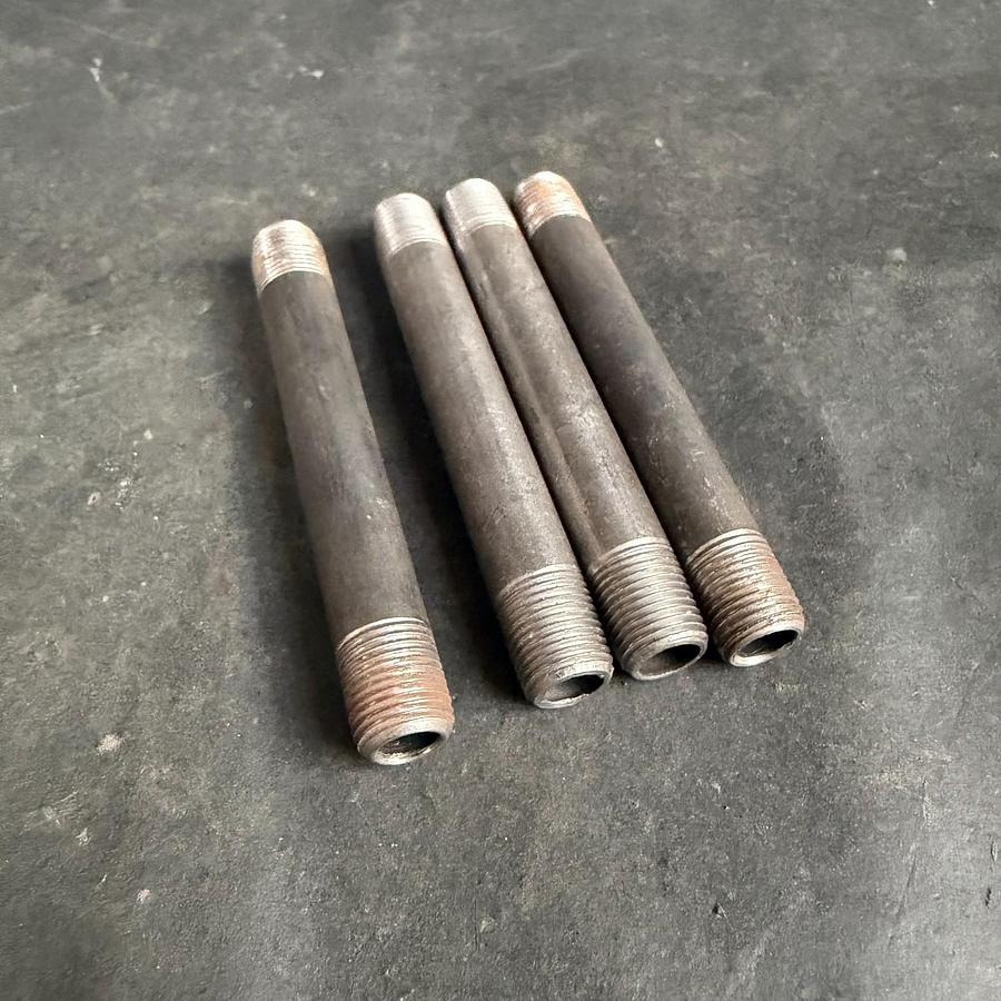 Used MSC 1/8”x3-1/2 PIPE NIPPLE - SET OF 4