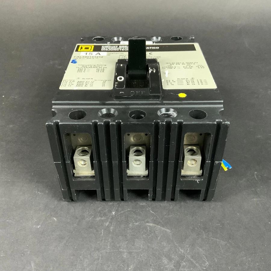 Used SQUARE D FAL340151212 CIRCUIT BREAKER ($30 OBO)