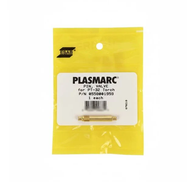 Refurbished ESAB 0558001959 VALVE PINS PT-32 PLASMA TORCH REPLACEMENT PARTS REFURBISHED