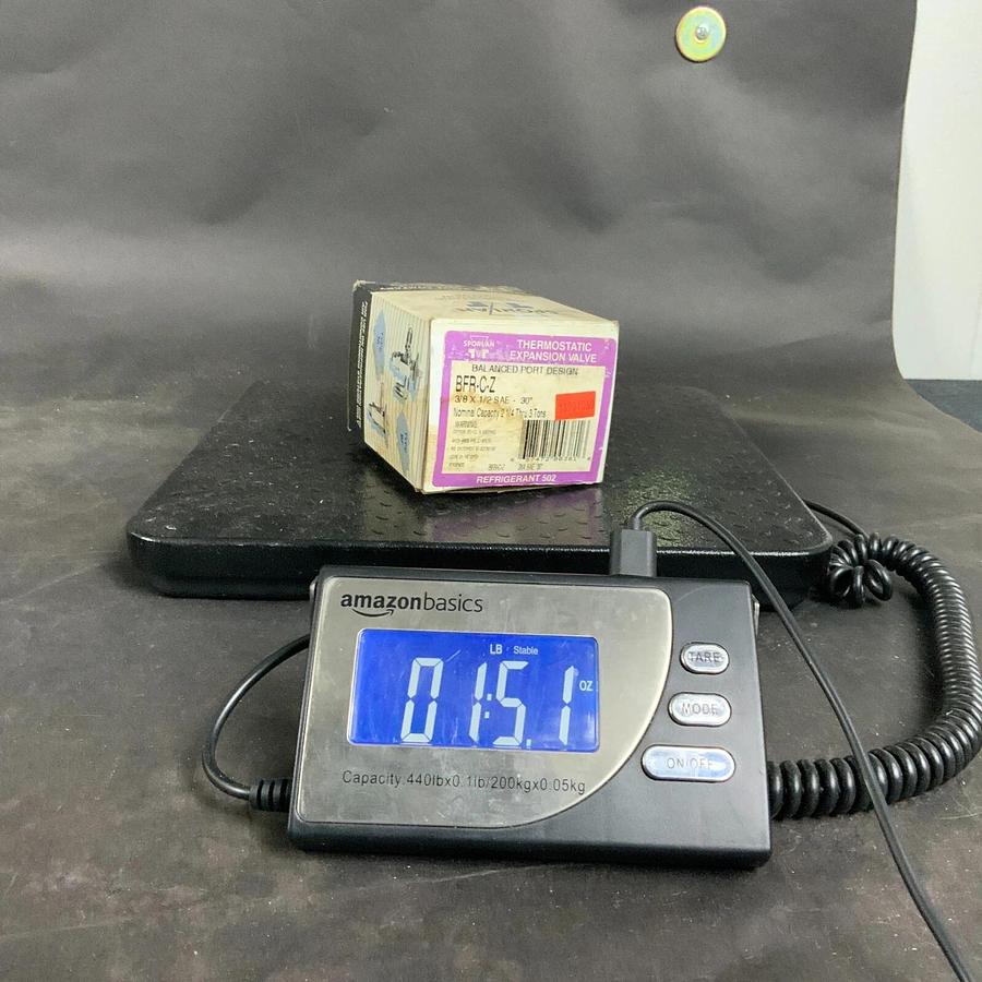 PARKER SPORLAN BFR-C-Z THERMOSTATIC EXPANSION VALVE ($45 OBO)