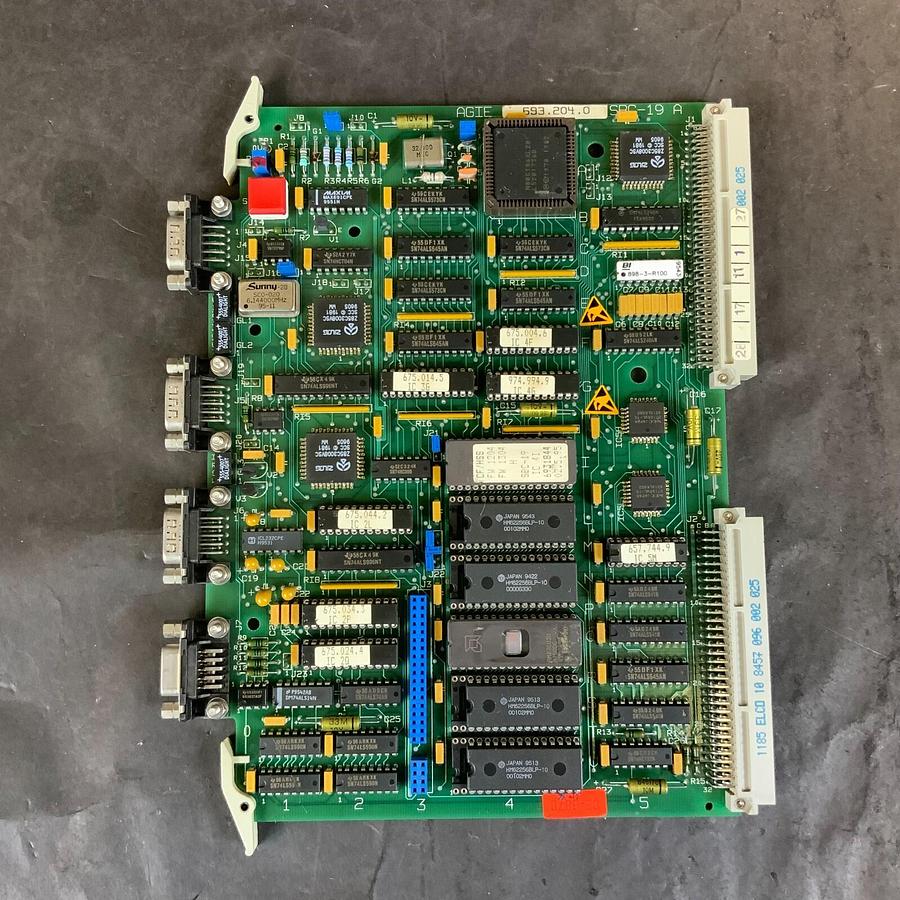 Used AGIE 693.204.0 646904.3 SBC-19A SINGLE BOARD COMPUTER ($50 OBO)
