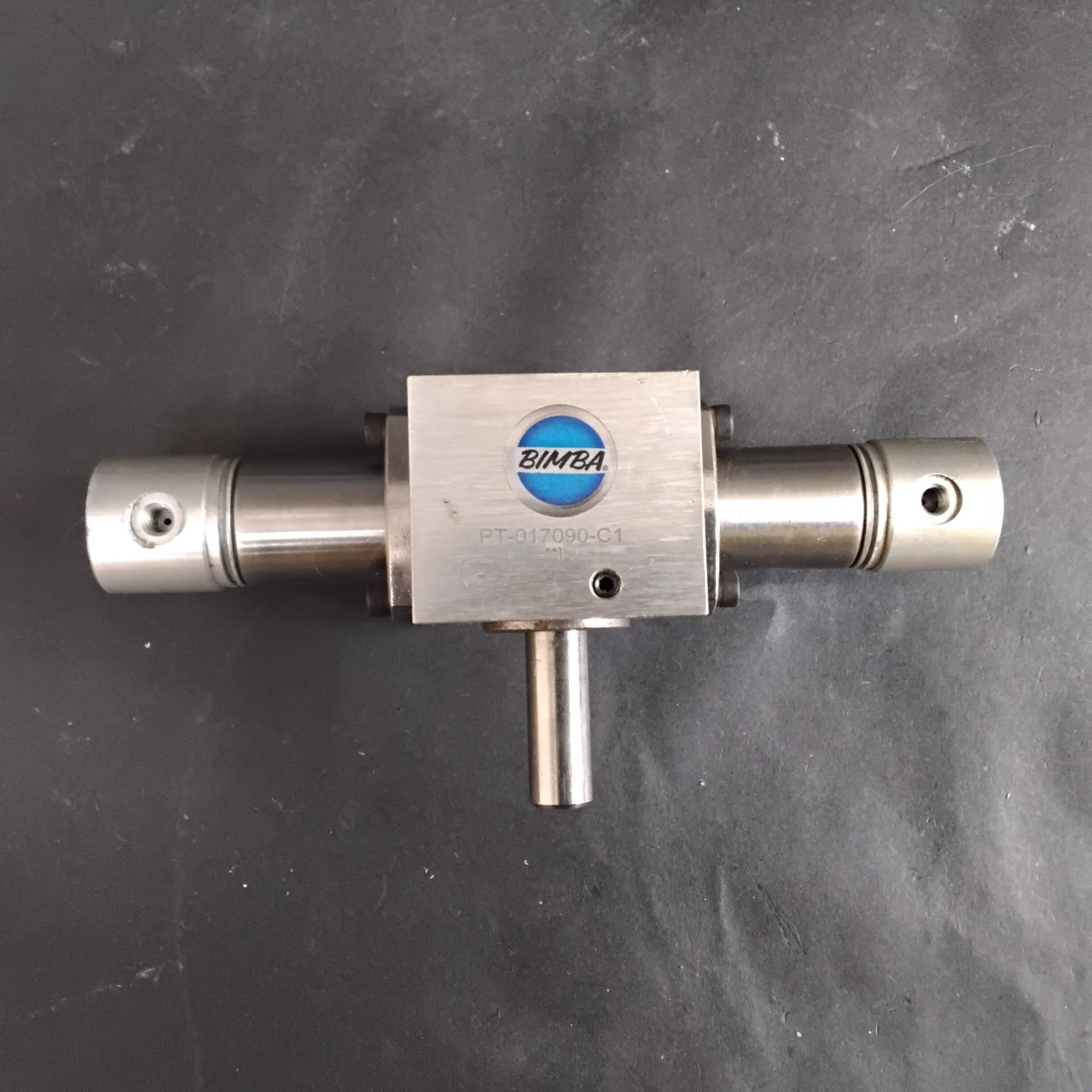 Used BIMBA PT-017090-A1C1 PNEUMATIC ROTARY ACTUATOR ($40 OBO)