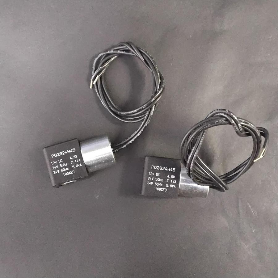 Used PARKER  P02824H45 SOLENOID VALVE COIL-GROUP OF 2 ($150 OBO)