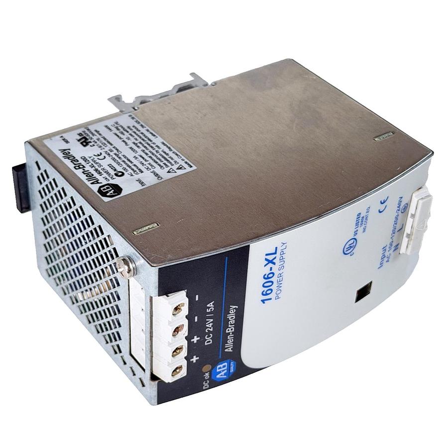 Used ALLEN BRADLEY 1606-XLDNET4 DEVICENET POWER SUPPLY 24VDC 4A 91W 120/230VAC
