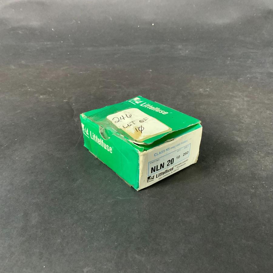 Used LITTELFUSE NLN 20 FUSE - BOX OF 10 ($80 OBO)