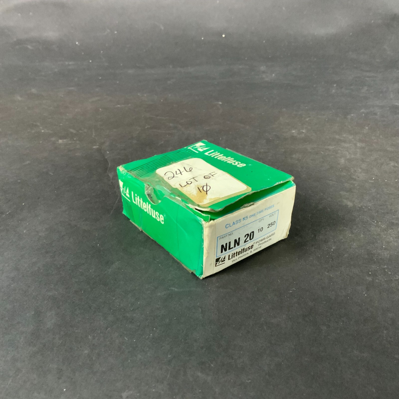 Used LITTELFUSE NLN 20 FUSE - BOX OF 10 ($80 OBO)