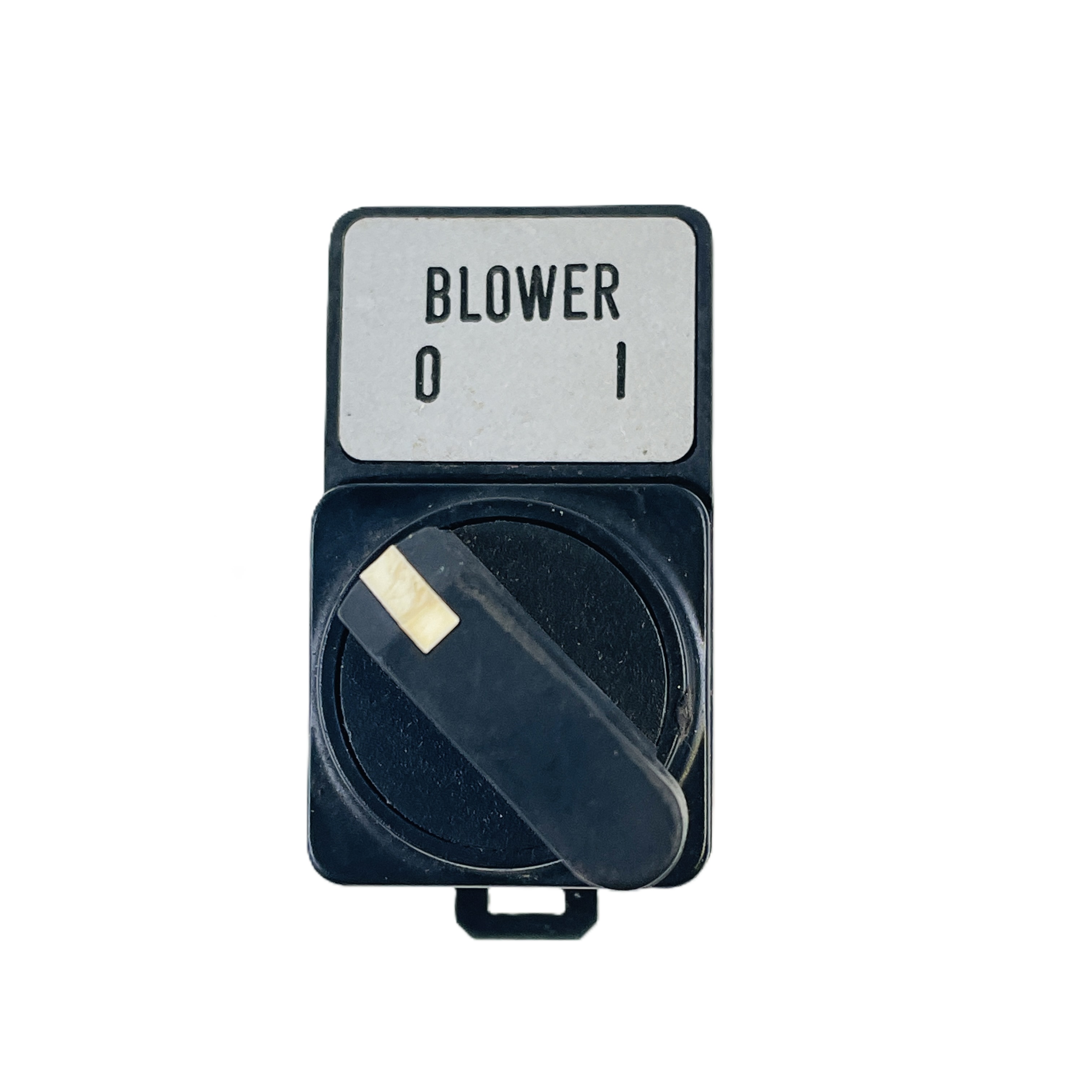 Refurbished TELEMECANIQUE DA20 2-POSITION SELECTOR SWITCH WITH BLOWER LEGEND PLATE 22MM