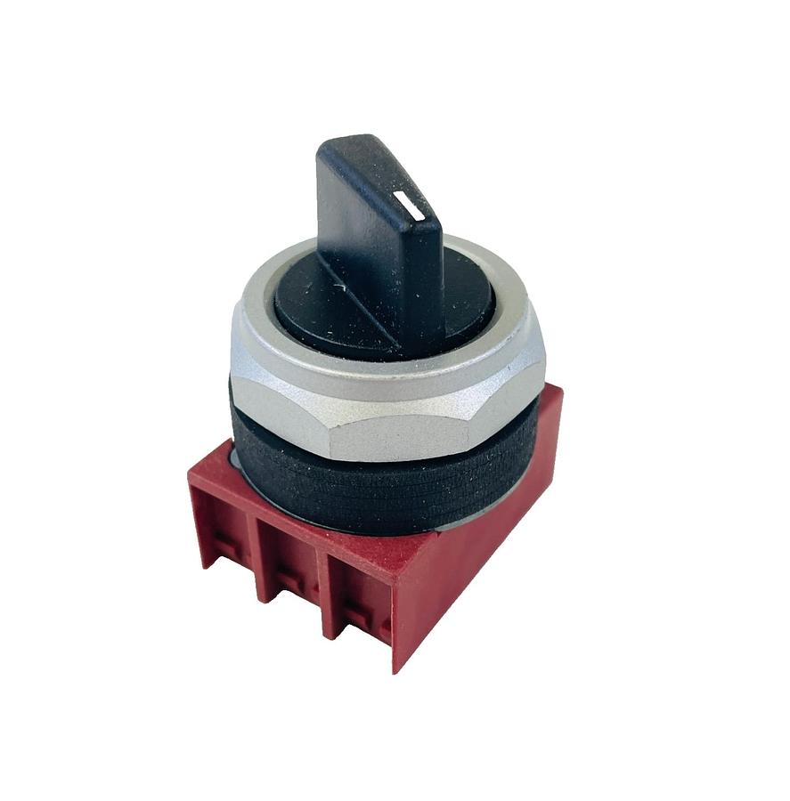 Used SIEMENS P30S2MKB 2-POSITION SELECTOR SWITCH MAINTAINED BLACK CONTROL SWITCH