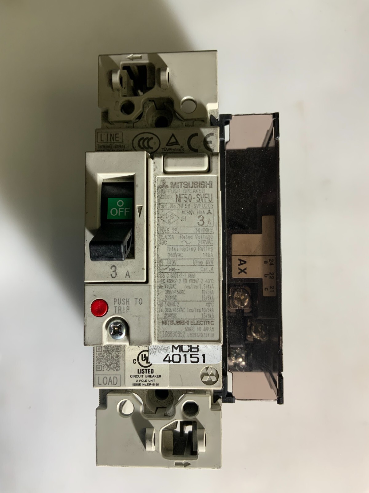 Used MITSUBISHI NF50-SVFU2P3AV ($49.99/EACH OBO)