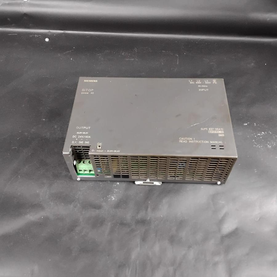 Used SIEMENS 6EP1 437-2BA10 POWER SUPPLY ($245 OBO)