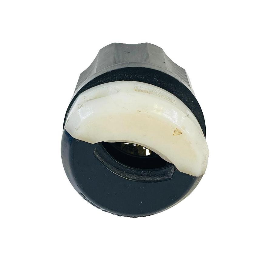 Used LEVITON 2421 TWIST LOCK MALE PLUG 20A 250V 3-PHASE 4-PRONG NEMA L15-20