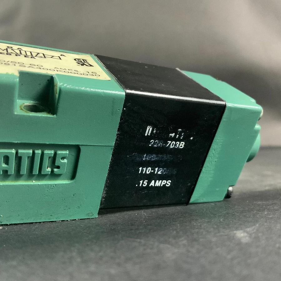 Used NUMATICS 228-703B / 081SA400K000030 SOLENOID VALVE ($20 OBO)