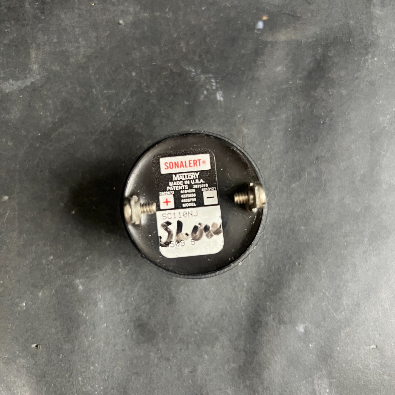 Used MALLORY SC110NJ SONALERT TRANSDUCER ($20 OBO)
