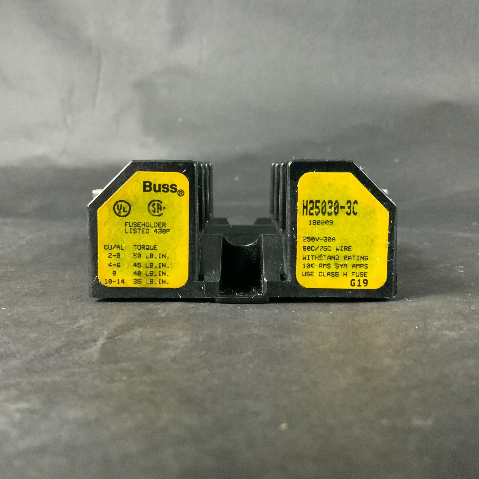 Used BUSSMANN H25030-3C FUSE HOLDER ($12 OBO)