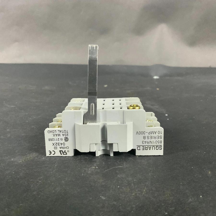 Used SQUARE D 8501NR43 RELAY SOCKET ($12 OBO)
