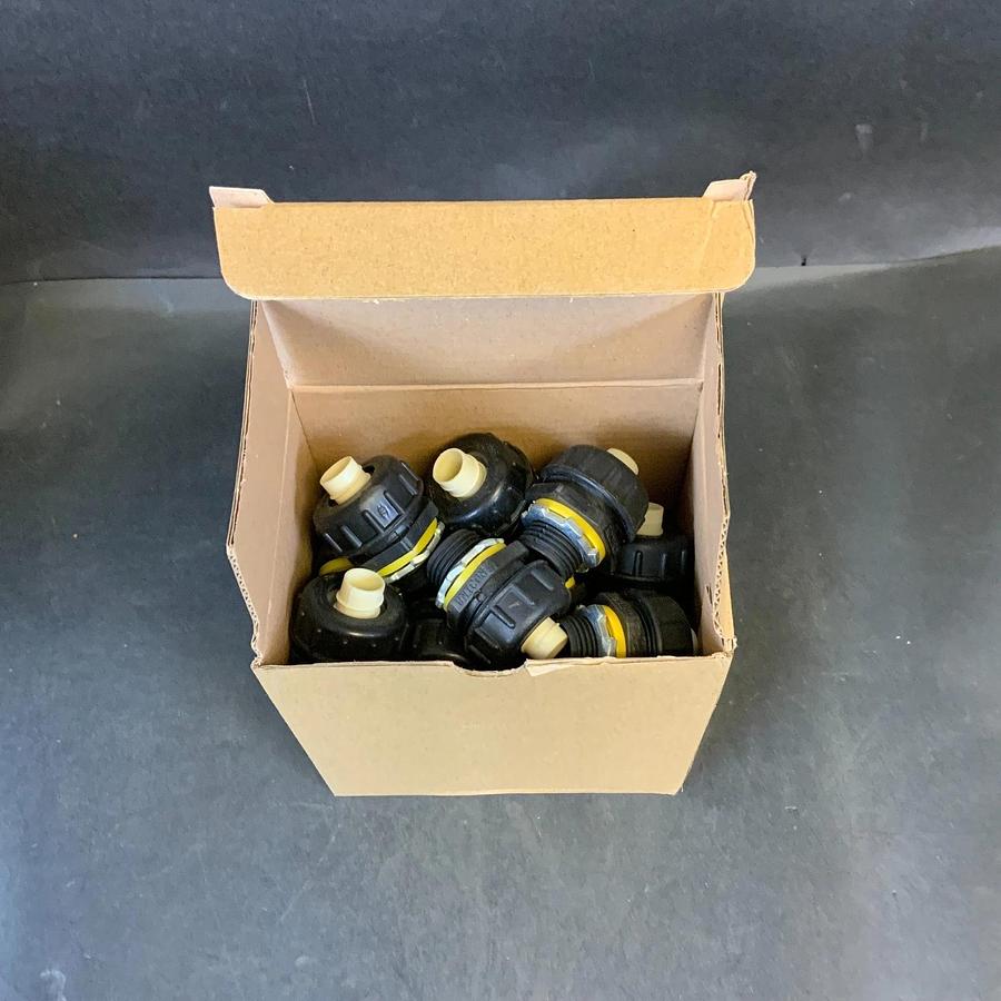 ARLINGTON NMLT38BL NON-METALLIC LIQUIDTIGHT CONNECTOR - BOX OF 25 ($20 OBO)