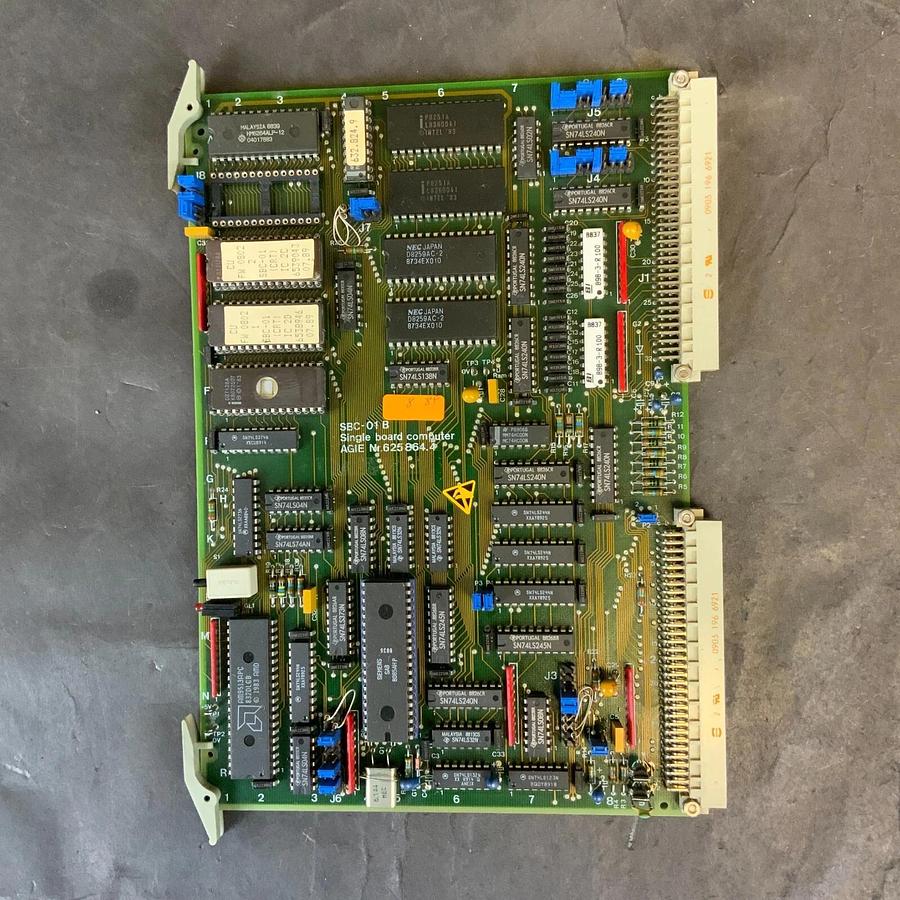 Used AGIE 654.134.6 625864.4 SBC-01B SINGLE BOARD COMPUTER ($100 OBO)