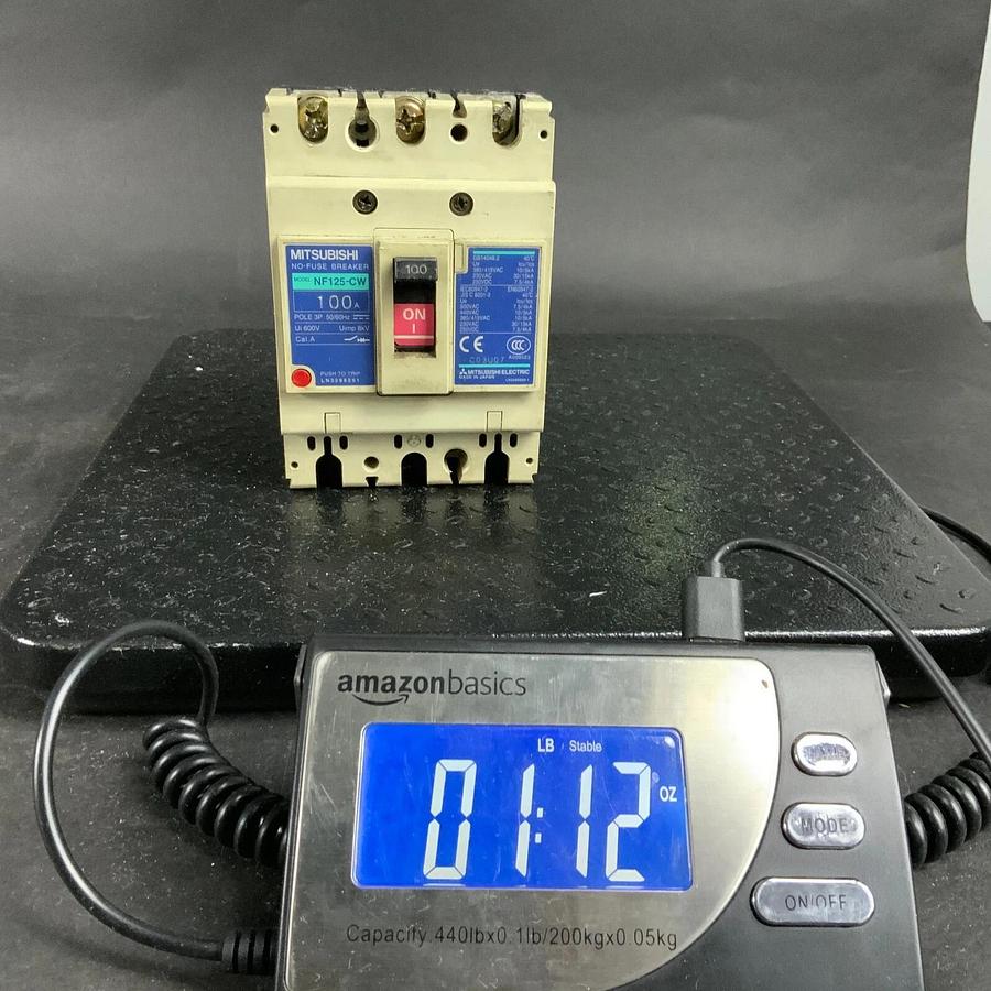 Used MITSUBISHI NF125-CW-100A CIRCUIT BREAKER ($100 OBO)