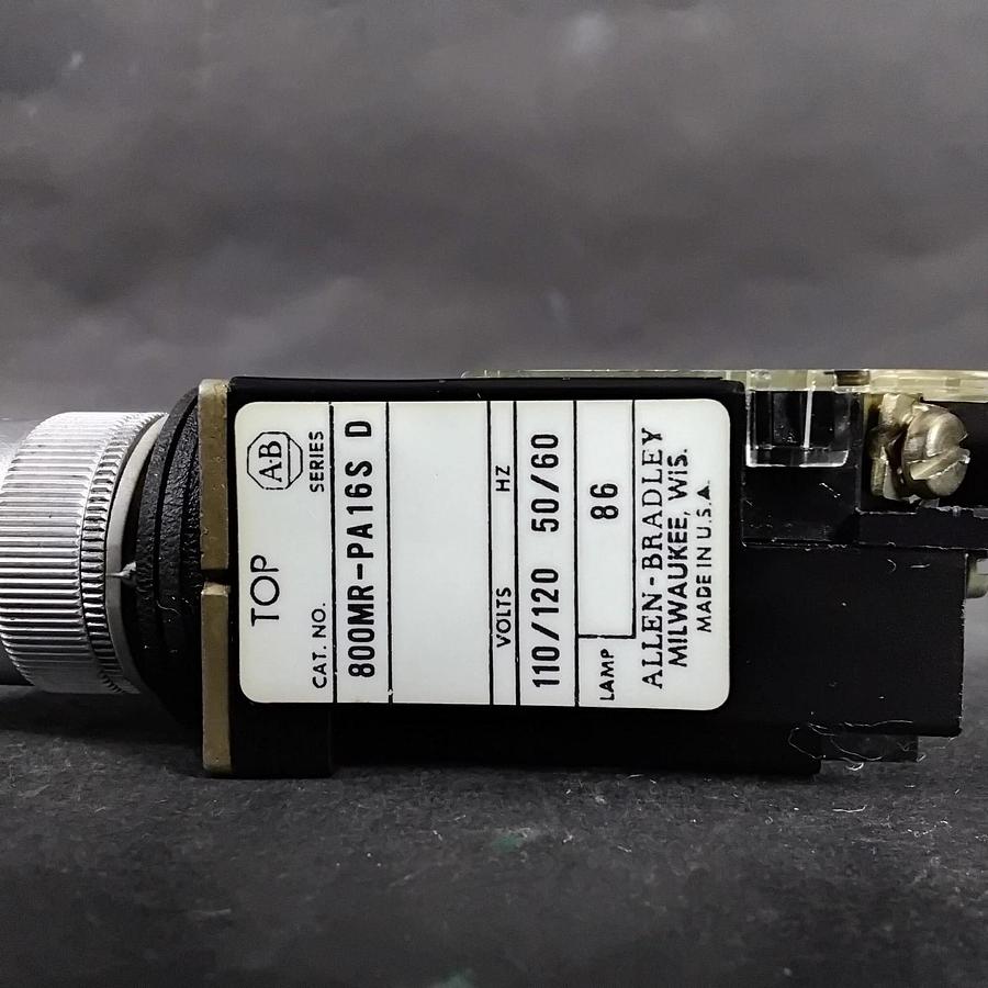 Used ALLEN BRADLEY 800MR-PA16S SER D ORANGE PILOT LIGHT ($20 OBO)
