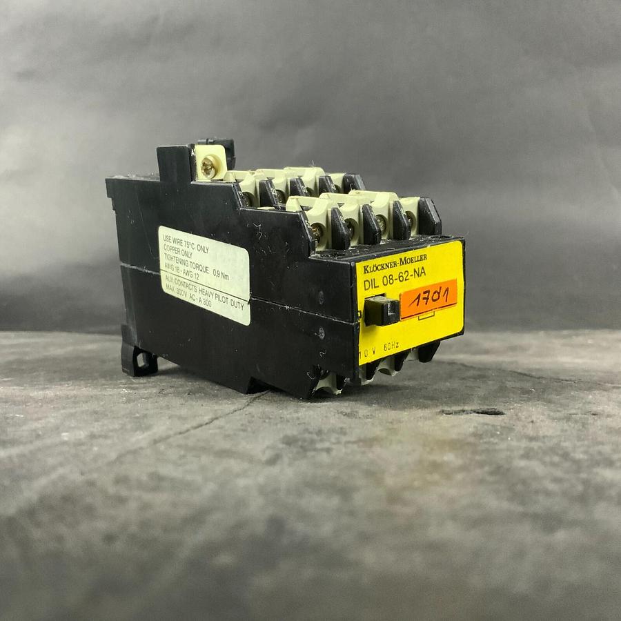 Used KLOCKNER MOELLER DIL08-62-NA CONTACTOR ($35 OBO)