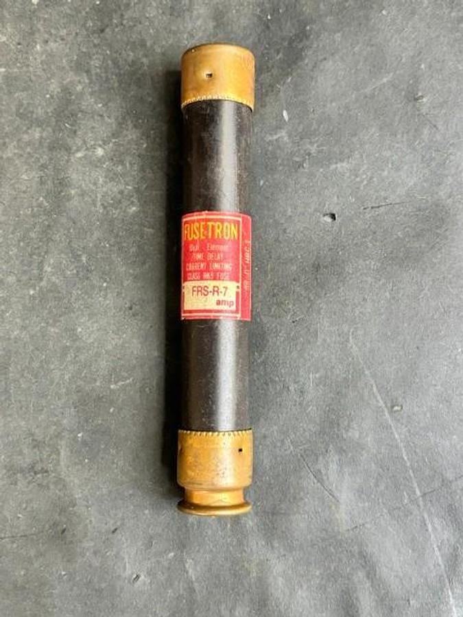 Used BUSSMANN FUSETRON FRS-R-7 FUSE