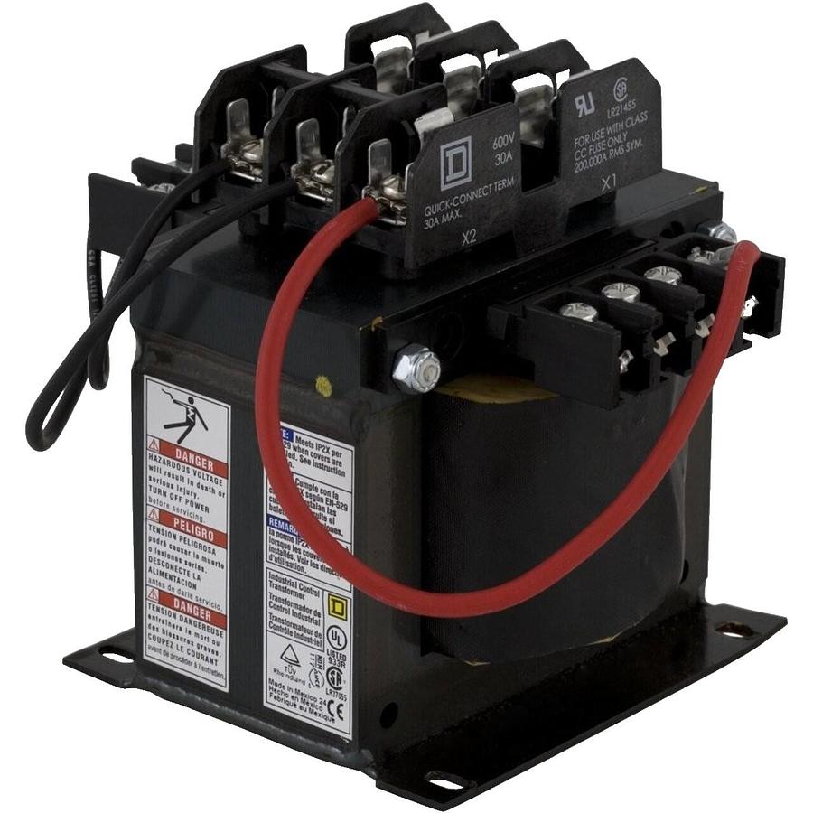 SQUARE D 9070TF500D18 TRANSFORMER INDUSTRIAL CONTROL POWER TRANSFORMER