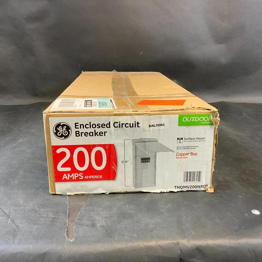 GE THQMV200NREP ENCLOSED CIRCUIT BREAKER ($100 OBO)