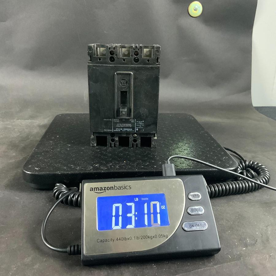 Used WESTINGHOUSE EB3015 CIRCUIT BREAKER ($35 OBO)