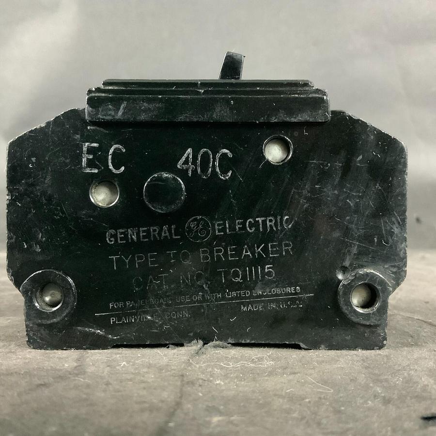 Used GENERAL ELECTRIC TQ1115 CIRCUIT BREAKER ($10 OBO)