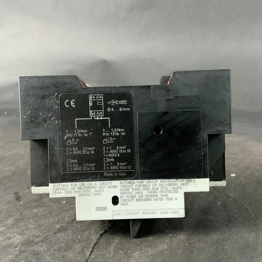 Used ABB M25-TM-0.6 CIRCUIT BREAKER ($20 OBO)