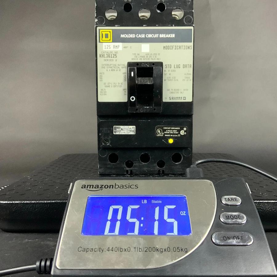 Refurbished SQUARE D KHL36125 CIRCUIT BREAKER ($600 OBO)