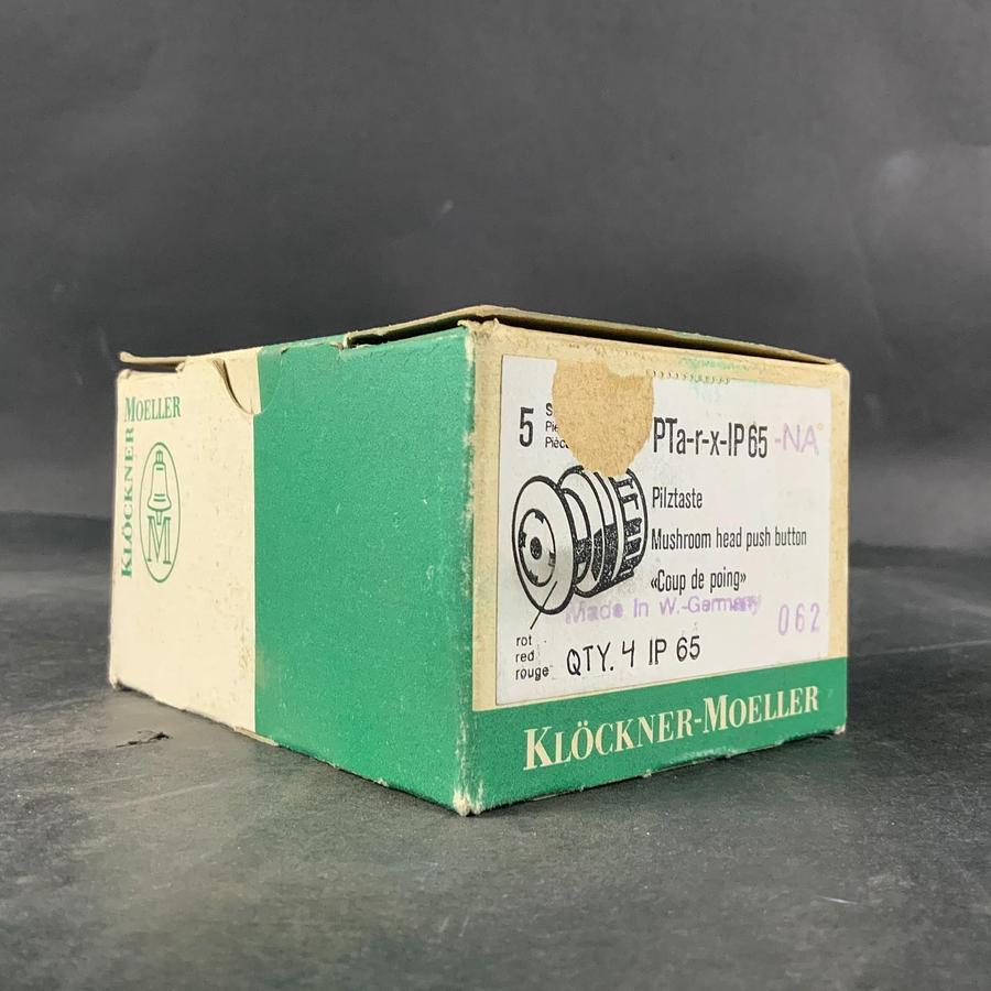 Used KLOCKNER MOELLER PTA-R-X-IP65 MUSHROOM PUSH BUTTON - QTY 4 ($45 OBO)