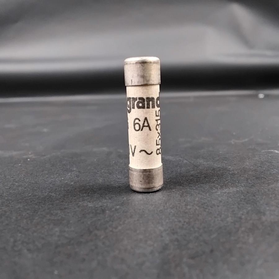 Used LEGRAND -gG- 6 AMP CYLINDRICAL FUSE ($12.50)