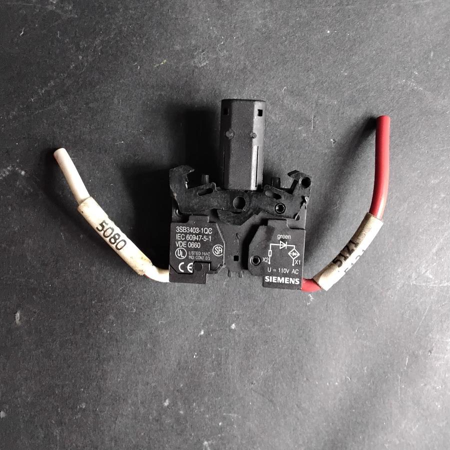 Used SIEMENS 3SB3403-1QC CONTACT BLOCK ($15 OBO)